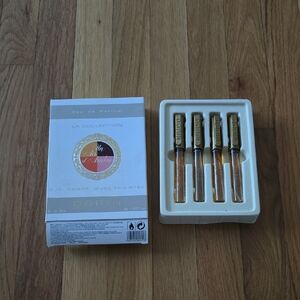 Dorin La Paris Collection Perfume Set with Gold Caps